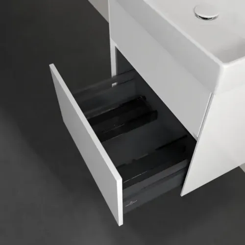 Villeroy & Boch Collaro Тумба под раковину, 2 выдвижных ящика, 554 x 546 x 444 mm, Glossy White C00800DH