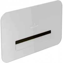 Villeroy & Boch ViConnect Системы ИНСТАЛЛЯЦИИ Kлавиша смыва viconnect 200G ProActive+, с подсветкой, Смыв с 2 объемами, Glass Glossy White 922311RE