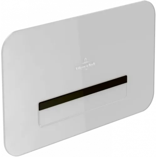 Villeroy & Boch ViConnect Системы ИНСТАЛЛЯЦИИ Kлавиша смыва viconnect 200G ProActive+, с подсветкой, Смыв с 2 объемами, Glass Glossy White 922311RE