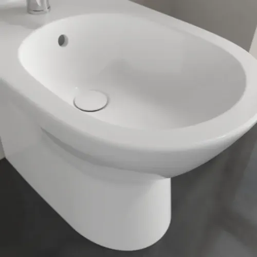 Villeroy & Boch O.novo Биде, напольный, 360 x 570 mm, Альпийский белый 54610001