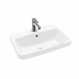 Villeroy & Boch Architectura Встраиваемая раковина, 600 x 450 x 170 mm, Альпийский белый, с переливом, нешлифованный, 5A676001