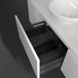 Villeroy & Boch Legato Тумба под раковину, 3 выдвижных ящика, 1200 x 380 x 500 mm, White Wood / White Wood B57700E8