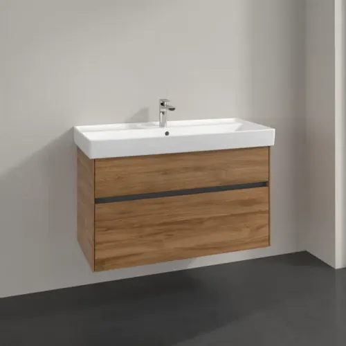 Villeroy & Boch Collaro Тумба под раковину, 2 выдвижных ящика, 954 x 546 x 444 mm, Oak Kansas C01100RH