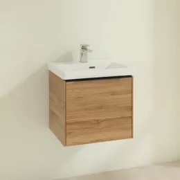 Villeroy & Boch Subway 3.0 Тумба под раковину, 1 выдвижной ящик, 473 x 429 x 408 mm, Oak Kansas C58001RH