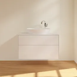 Villeroy & Boch Finion Тумба под раковину, 2 выдвижных ящика, 1000 x 603 x 501 mm, Glossy White Lacquer F88100GF