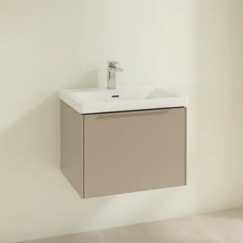 Villeroy & Boch Subway 3.0 Тумба под раковину, 1 выдвижной ящик, 572 x 429 x 478 mm, Taupe C57702VM