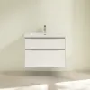 Villeroy & Boch Subway 3.0 Тумба под раковину, 2 выдвижных ящика, 772 x 576 x 478 mm, Brilliant White C57400VE