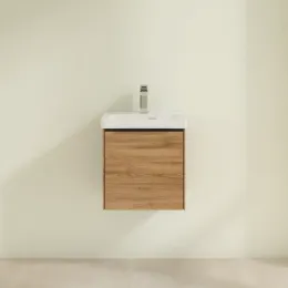 Villeroy & Boch Subway 3.0 Тумба под раковину, 1 дверь, 423 x 429 x 378 mm, Oak Kansas C58201RH