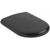 Villeroy & Boch Hommage Сиденье с крышкой для унитаза, с функцией автоматического опускания (SoftClosing), со снимаемым сиденьем (QuickRelease), Pure Black 8809S1R7