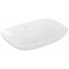 Villeroy & Boch Loop & Friends Раковина для установки на столешницу, 620 x 420 x 120 mm, Альпийский белый, с переливом 4A500001