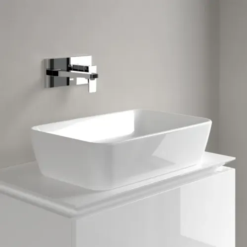 Villeroy & Boch Architectura Раковина для установки на столешницу, 600 x 405 x 155 mm, Альпийский белый, с переливом 5A276001