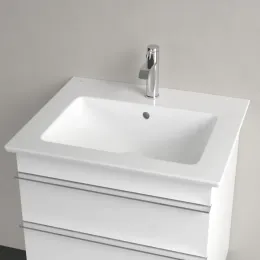 Villeroy & Boch Venticello Pаковина, 600 x 505 x 165 mm, Альпийский белый CeramicPlus, с переливом 412460R1