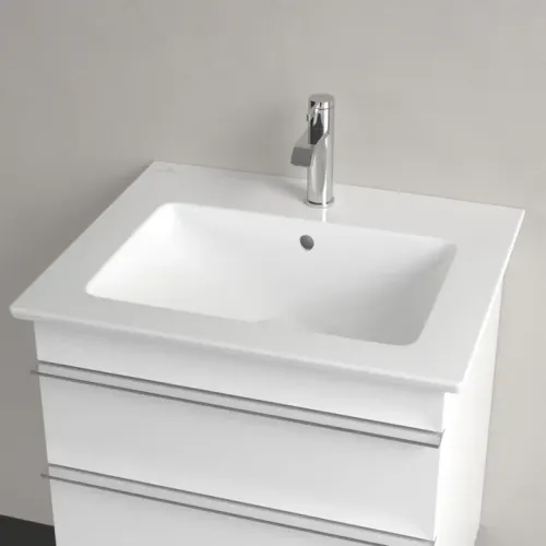 Villeroy & Boch Venticello Pаковина, 600 x 505 x 165 mm, Альпийский белый CeramicPlus, с переливом 412460R1