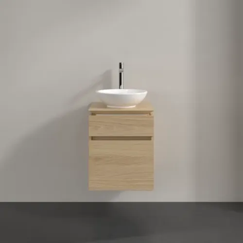 Villeroy & Boch Legato Тумба под раковину, 2 выдвижных ящика, 450 x 550 x 500 mm, Nordic Oak / Nordic Oak B56600VJ