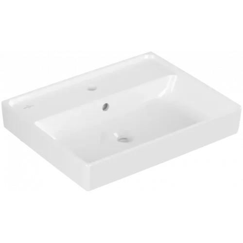 Villeroy & Boch Collaro Pаковина, 550 x 440 x 160 mm, Альпийский белый, с переливом 4A335501