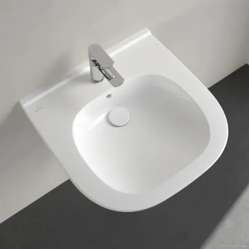 Villeroy & Boch ViCare Pаковина ViCare, 555 x 540 x 195 mm, Альпийский белый, с переливом 41195501