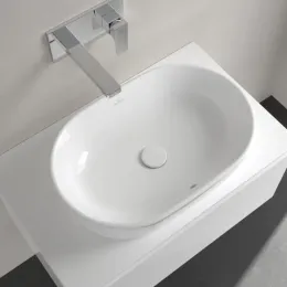 Villeroy & Boch Architectura Раковина для установки на столешницу, 600 x 400 x 155 mm, Альпийский белый, с переливом 5A266001