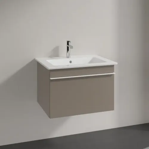 Villeroy & Boch Venticello Тумба под раковину, 1 выдвижной ящик, 603 x 420 x 502 mm, Truffle Grey / Truffle Grey A93302VG