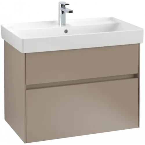 Villeroy & Boch Collaro Pаковина для установки на тумбу, 800 x 465 x 160 mm, Альпийский белый CeramicPlus, с переливом 4A3380R1