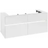 Villeroy & Boch Collaro Тумба под раковину, с подсветкой, 4 выдвижных ящика, 1200 x 548 x 500 mm, Glossy White / Glossy White C091B0DH