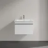 Villeroy & Boch Venticello Тумба под раковину, 1 выдвижной ящик, 603 x 420 x 502 mm, Glossy White / Glossy White A93301DH
