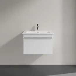 Villeroy & Boch Venticello Тумба под раковину, 1 выдвижной ящик, 603 x 420 x 502 mm, Glossy White / Glossy White A93301DH