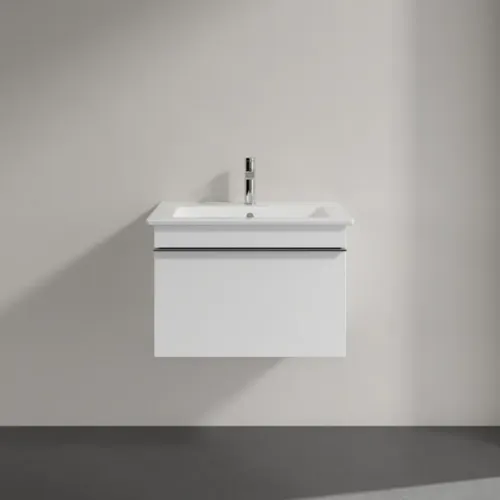 Villeroy & Boch Venticello Тумба под раковину, 1 выдвижной ящик, 603 x 420 x 502 mm, Glossy White / Glossy White A93301DH