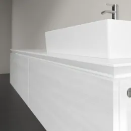 Villeroy & Boch Legato Тумба под раковину, 2 выдвижных ящика, 1600 x 380 x 500 mm, White Wood / White Wood B67400E8