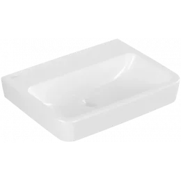 Villeroy & Boch O.novo Pаковина, 600 x 460 x 175 mm, Альпийский белый, без перелива, задняя сторона и нижняя сторона шлифованные 4A416F01