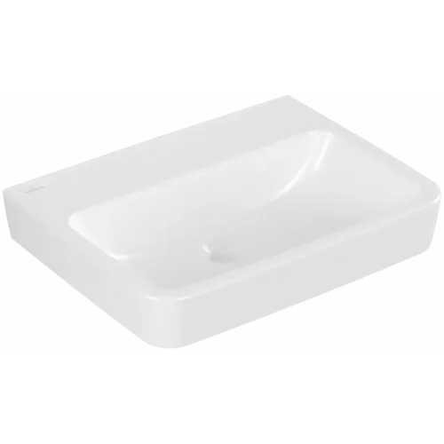 Villeroy & Boch O.novo Pаковина, 600 x 460 x 175 mm, Альпийский белый, без перелива, задняя сторона и нижняя сторона шлифованные 4A416F01