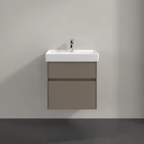Villeroy & Boch Collaro Тумба под раковину, 2 выдвижных ящика, 554 x 546 x 444 mm, Truffle Grey C00800VG