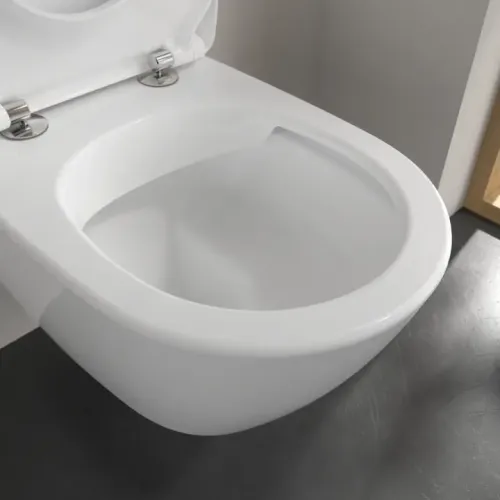 Villeroy & Boch Subway 2.0 Унитаз с открытым смывным краем, настенный, Альпийский белый 5614R001