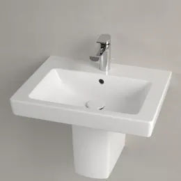 Villeroy & Boch Subway 2.0 Pаковина, 550 x 440 x 150 mm, Альпийский белый, с переливом 71135501