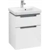 Villeroy & Boch Subway 2.0 Тумба под раковину, 2 выдвижных ящика, 485 x 590 x 379 mm, Glossy White A90710DH