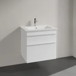Villeroy & Boch Venticello Тумба под раковину, 2 выдвижных ящика, 603 x 590 x 502 mm, Glossy White / Glossy White A92402DH