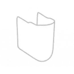 Villeroy & Boch O.novo Пьедестал, 165 x 140 x 690 mm, Альпийский белый CeramicPlus 526500R1