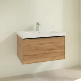 Villeroy & Boch Subway 3.0 Тумба под раковину, 1 выдвижной ящик, 772 x 429 x 478 mm, Oak Kansas C57301RH