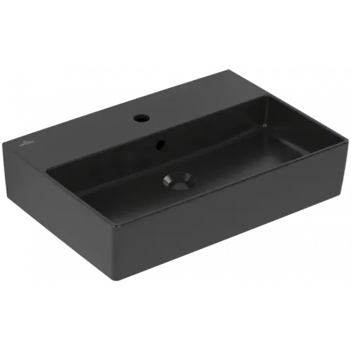 Villeroy & Boch Memento 2.0 Pаковина, 600 x 420 x 135 mm, Ebony CeramicPlus, с переливом, шлифованный 4A226GS5