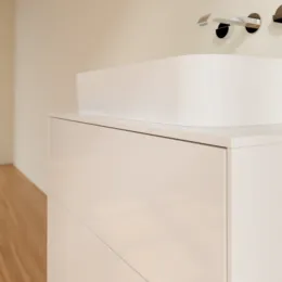 Villeroy & Boch Finion Тумба под раковину, 2 выдвижных ящика, 800 x 603 x 501 mm, Glossy White Lacquer F63100GF