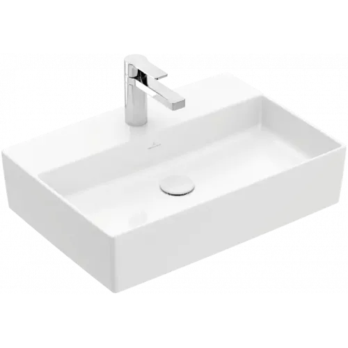 Villeroy & Boch Memento 2.0 Раковина для установки на столешницу, 600 x 420 x 140 mm, Альпийский белый, без перелива 4A076101