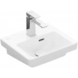 Villeroy & Boch Subway 3.0 Раковина компактная, 370 x 305 x 130 mm, Альпийский белый CeramicPlus, с переливом 437037R1