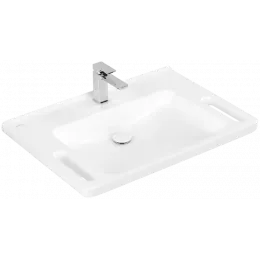 Villeroy & Boch ViCare Pаковина ViCare, 800 x 550 x 180 mm, Альпийский белый, без перелива 4A688101
