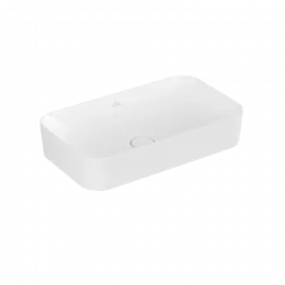 Villeroy & Boch Finion Раковина для установки на столешницу, 600 x 350 x 115 mm, Stone White CeramicPlus, без перелива 414361RW