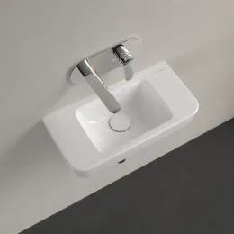 Villeroy & Boch O.novo Раковина компактная, 500 x 250 x 145 mm, Альпийский белый, с переливом 43425201