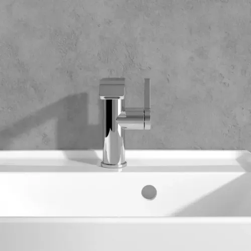 Villeroy & Boch Dawn Смеситель для ванной, с боковым рычагом без Выдвижной механизм слива, Хром TVW10611615261