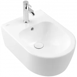Villeroy & Boch Avento Биде, настенный, 370 x 530 mm, Stone White CeramicPlus 540500RW