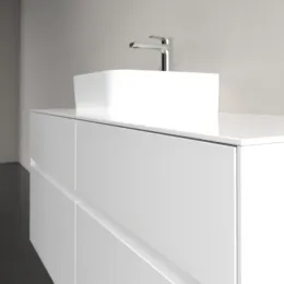 Villeroy & Boch Collaro Тумба под раковину, 4 выдвижных ящика, 1200 x 548 x 500 mm, Glossy White / Glossy White C09800DH