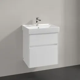 Villeroy & Boch Collaro Тумба под раковину, 2 выдвижных ящика, 510 x 546 x 414 mm, Glossy White C00700DH