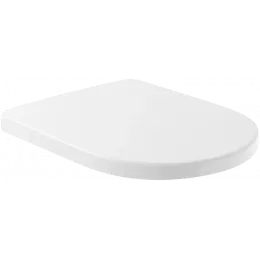 Villeroy & Boch Subway 2.0 Сиденье с крышкой для унитаза, с функцией автоматического опускания (SoftClosing), со снимаемым сиденьем (QuickRelease), Альпийский белый 9M86S101