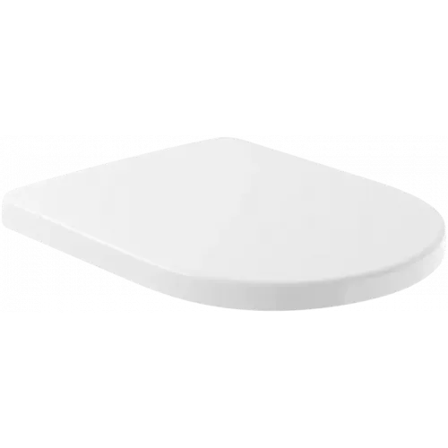 Villeroy & Boch Subway 2.0 Сиденье с крышкой для унитаза, с функцией автоматического опускания (SoftClosing), со снимаемым сиденьем (QuickRelease), Альпийский белый 9M86S101